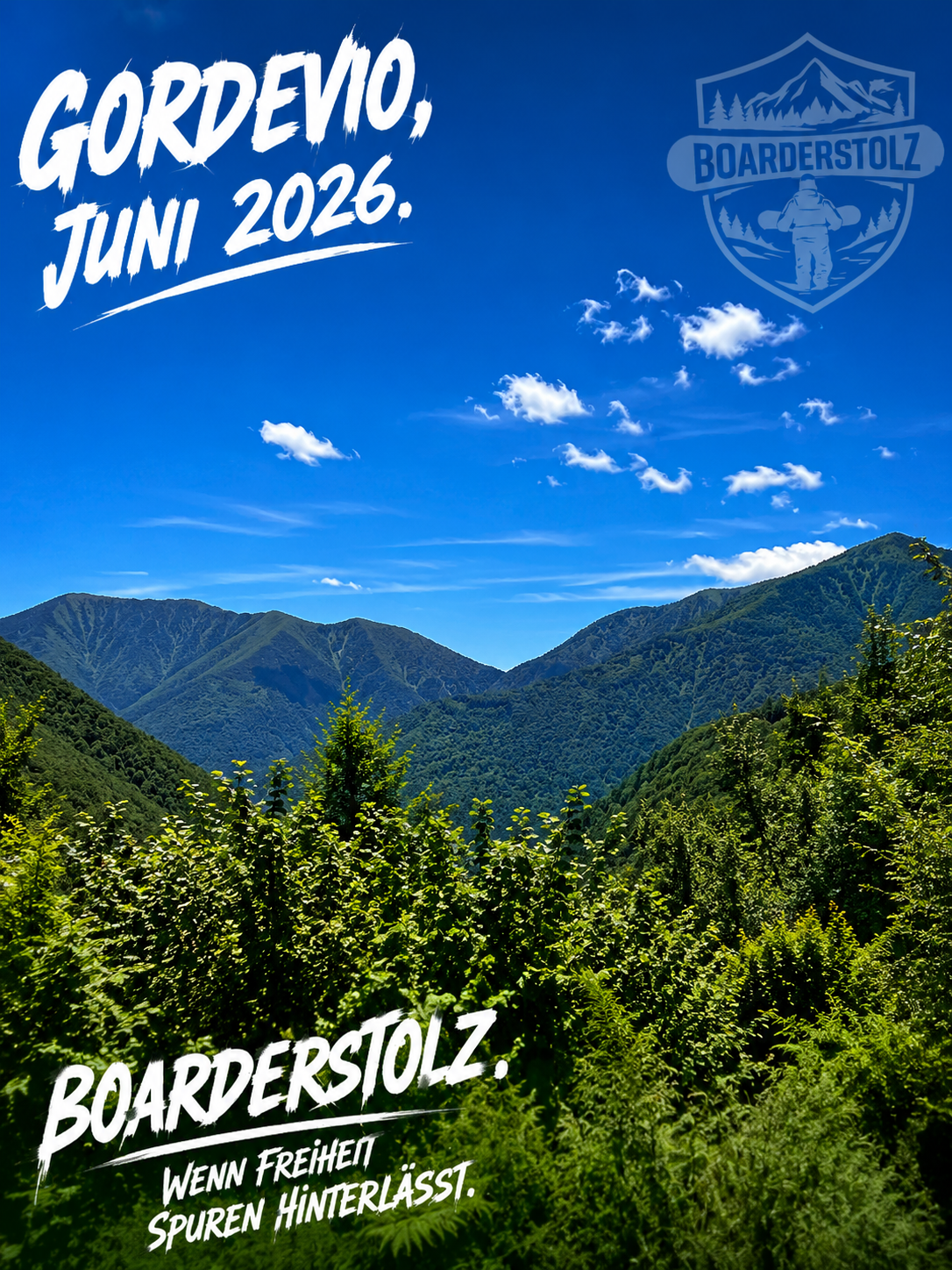 Der Berg ruft - auch bei heissen Temperaturen.