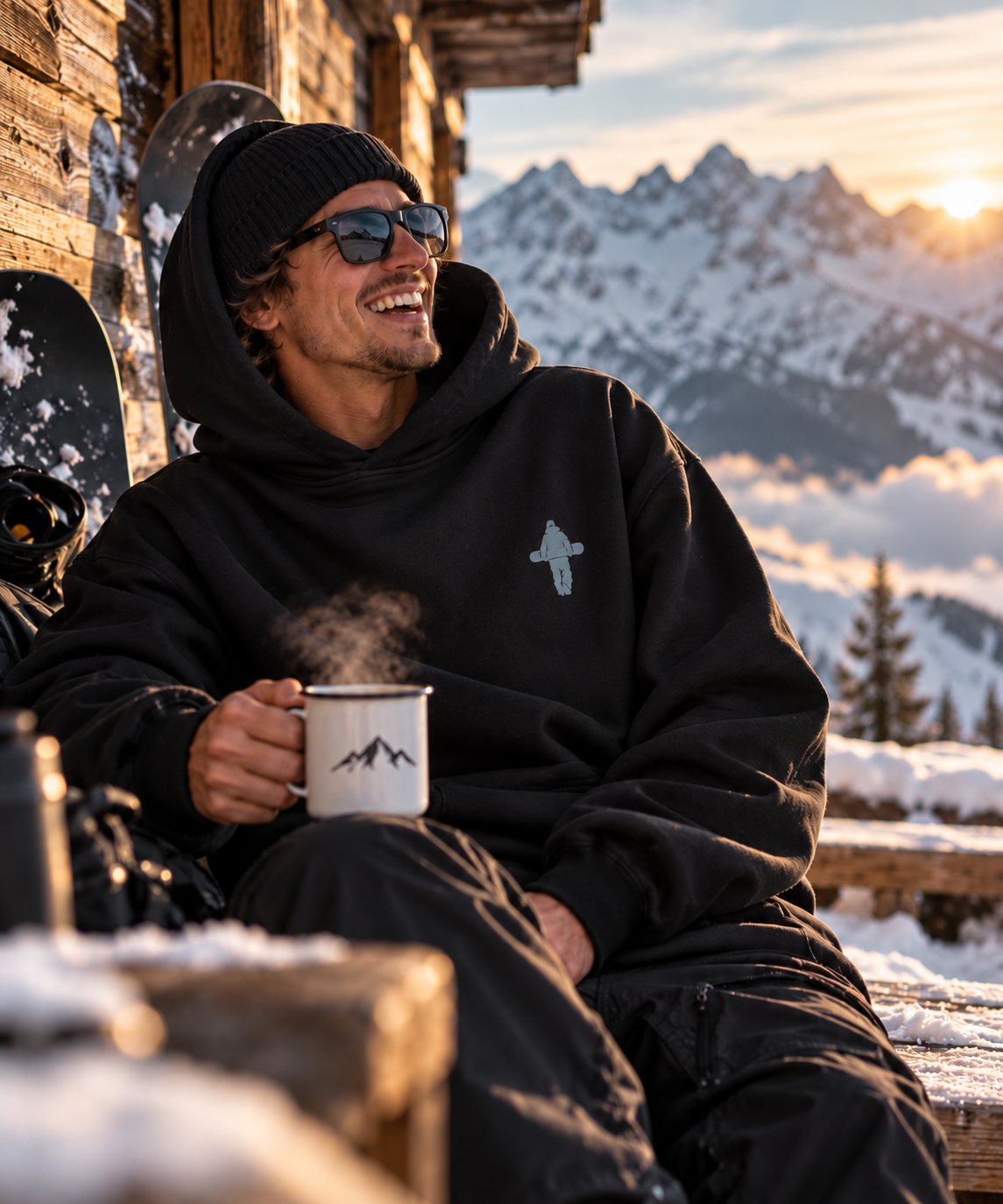 BOARDERSTOLZ Herren Oversize Hoodie