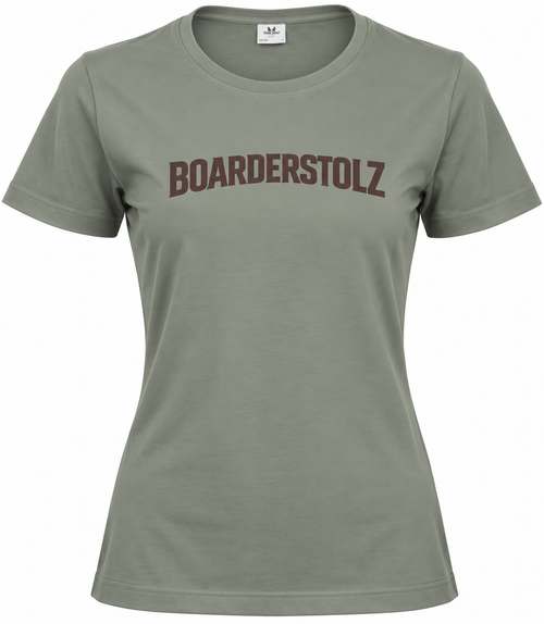 BOARDERSTOLZ Damen T-Shirt Classic sage
