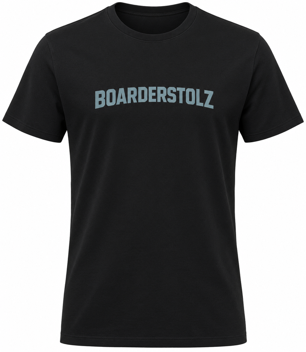 BOARDERSTOLZ Herren T-Shirt – Classic schwarz